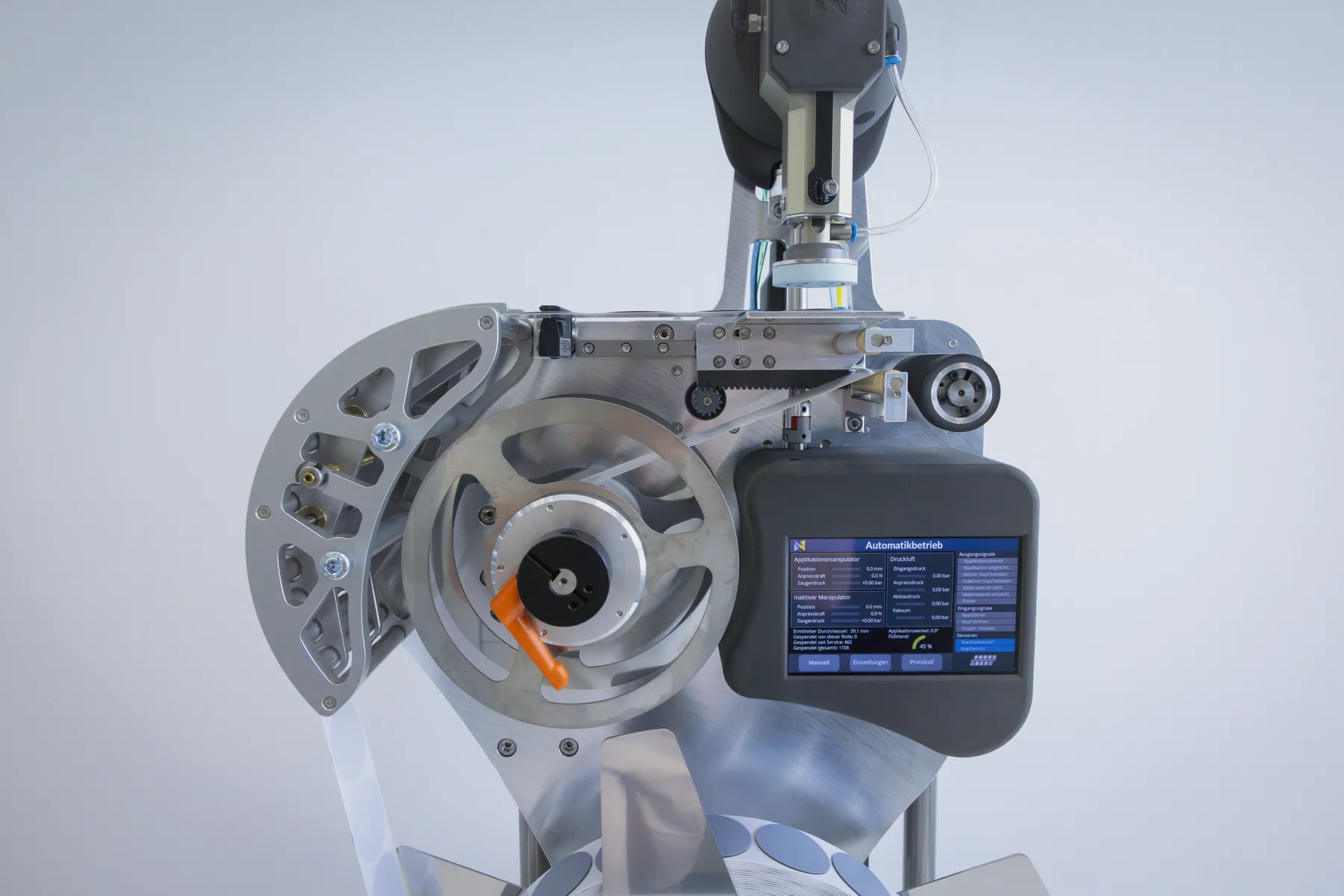 Gesamtansicht des i-DCA-Systems