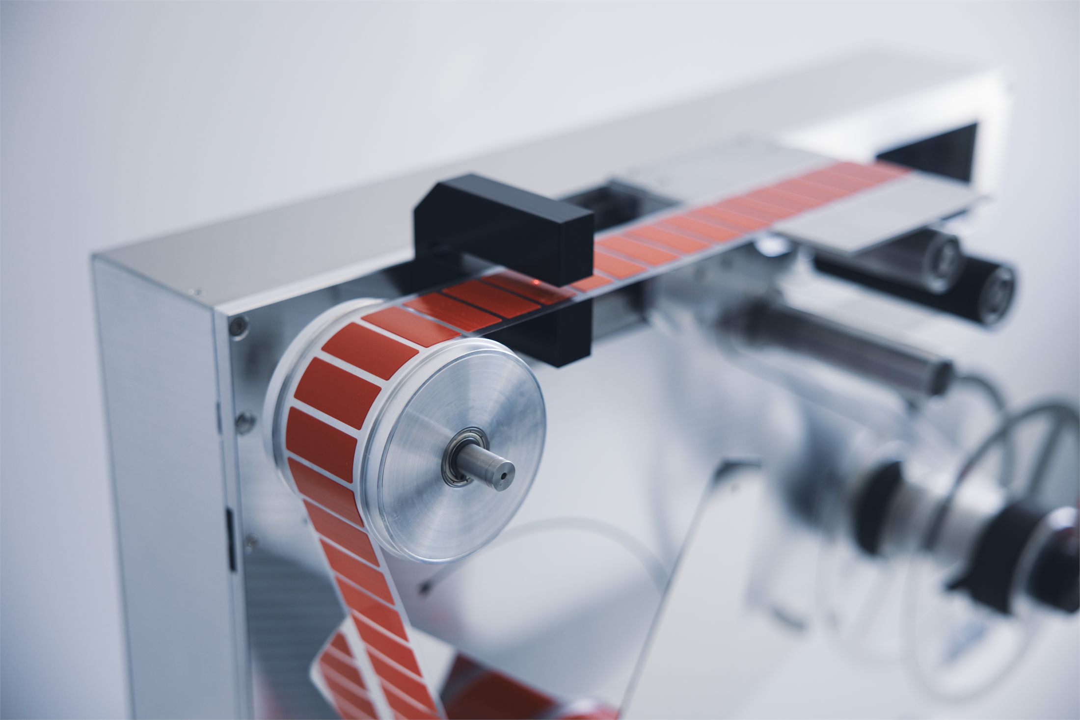 Bestückte Ansicht des Pick & Place Systems