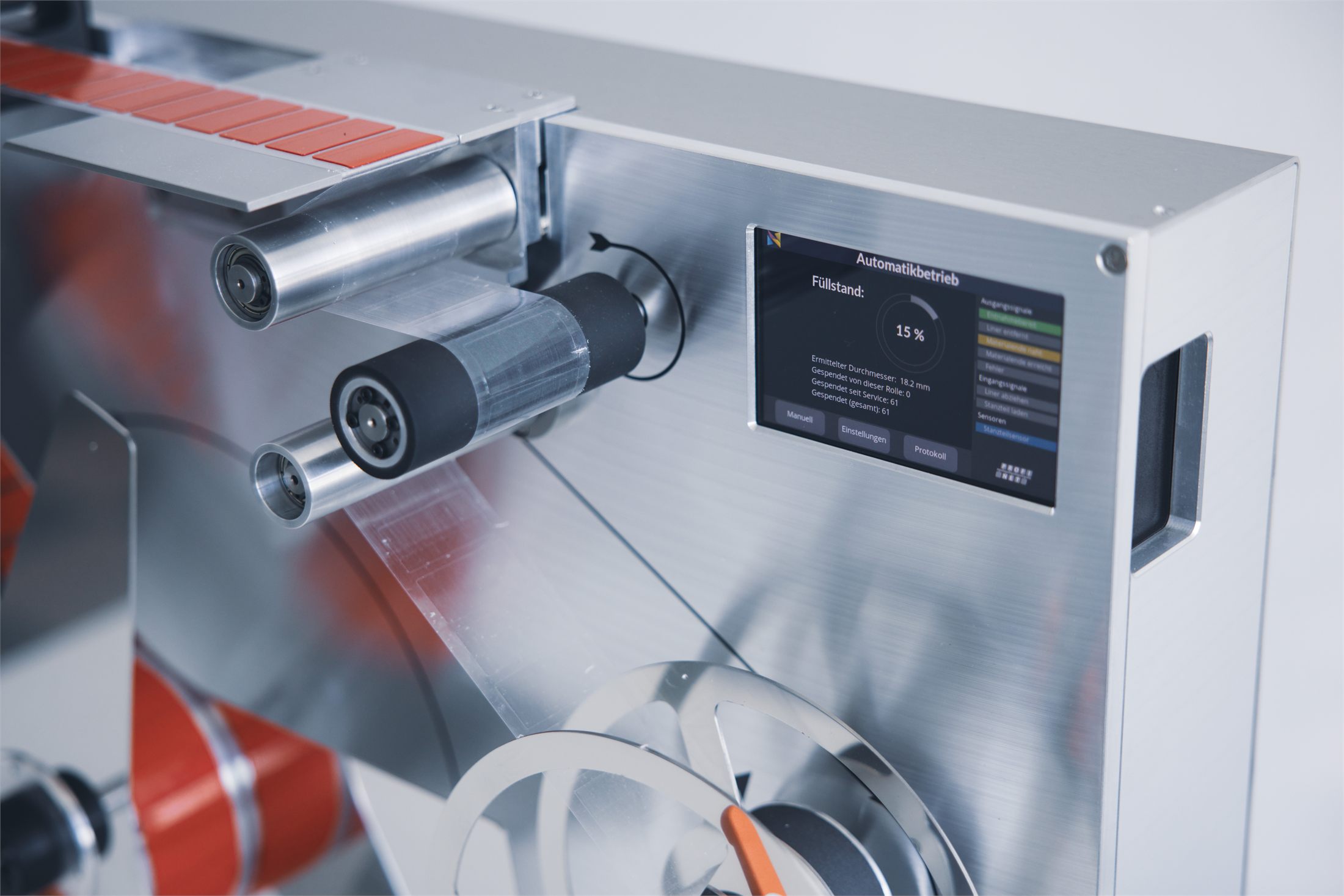 Geladene Konfiguration des Pick & Place Systems