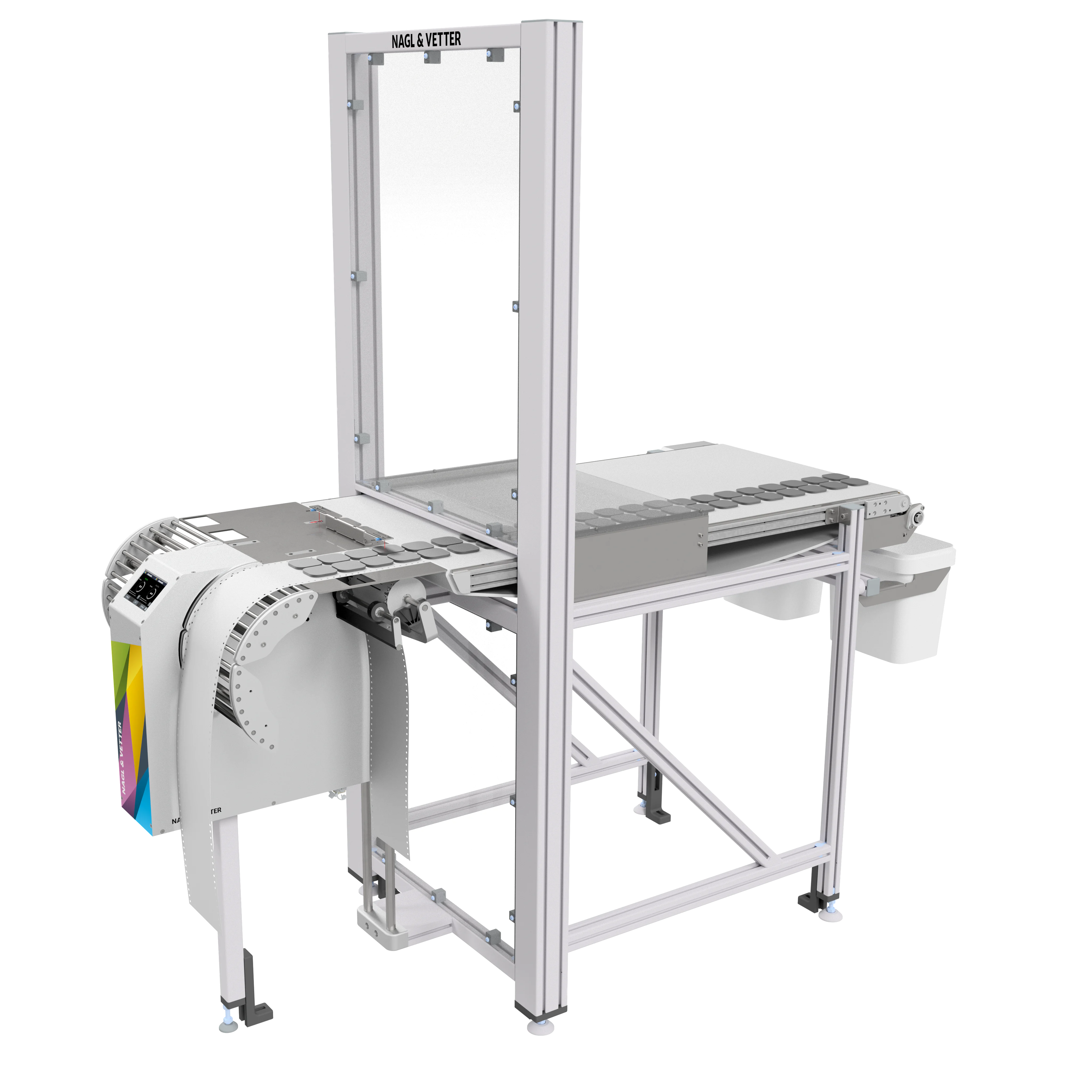 CAD-Ansicht des P&P-HVD High Velocity Dispensers