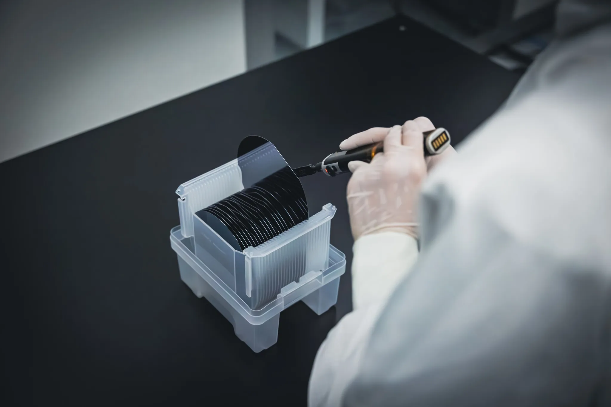 Wafer-basierte Partikelprüfung in der Analytik